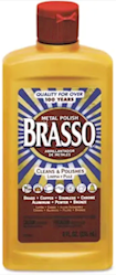 POLISH, METAL, BRASSO, 8 OZ, 1/EA LARGE